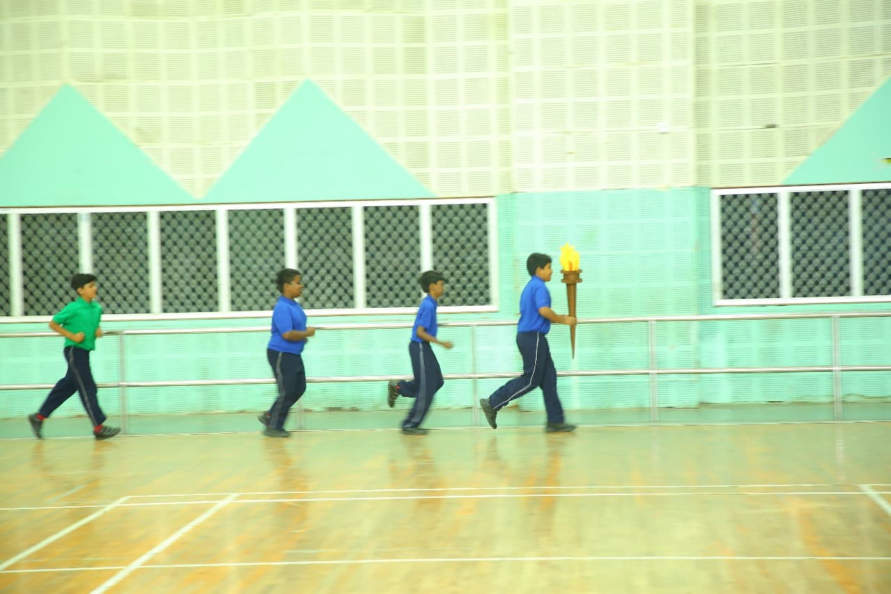 Sports torch relay